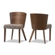 Sparrow Dining Chair in Brown (Set of 2)