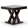 Everdon End Table in Cappuccino