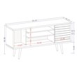 Manhattan Comfort Liberty Solid Wood TV Stand for TVs up to 50