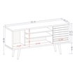 Manhattan Comfort Liberty Solid Wood TV Stand for TVs up to 50