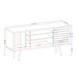 Manhattan Comfort Liberty Wood TV Stand for TVs up to 50