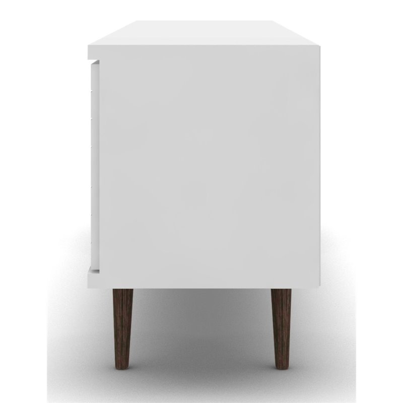 Manhattan Comfort Liberty Solid Wood TV Stand for TVs up to 60