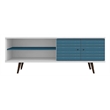 Manhattan Comfort Liberty Wood TV Stand for TVs up to 60