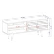 Manhattan Comfort Liberty Wood TV Stand for TVs up to 60