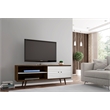 Manhattan Comfort Liberty Wood TV Stand for TVs up to 60