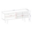 Manhattan Comfort Liberty Wood TV Stand for TVs up to 60