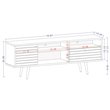 Manhattan Comfort Liberty Wood TV Stand for TVs up to 65