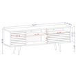 Manhattan Comfort Liberty Wood TV Stand for TVs up to 65