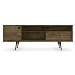 Manhattan Comfort Liberty Wood TV Stand for TVs up to 65