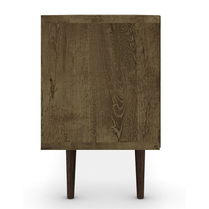 Manhattan Comfort Liberty Modern 70 Tv Stand In Rustic Brown