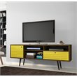 Manhattan Comfort Liberty Wood TV Stand for TVs up to 65