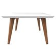 Manhattan Comfort Utopia Engineered Wood Coffee Table in White Gloss