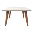 Manhattan Comfort Utopia Engineered Wood Coffee Table in Off White