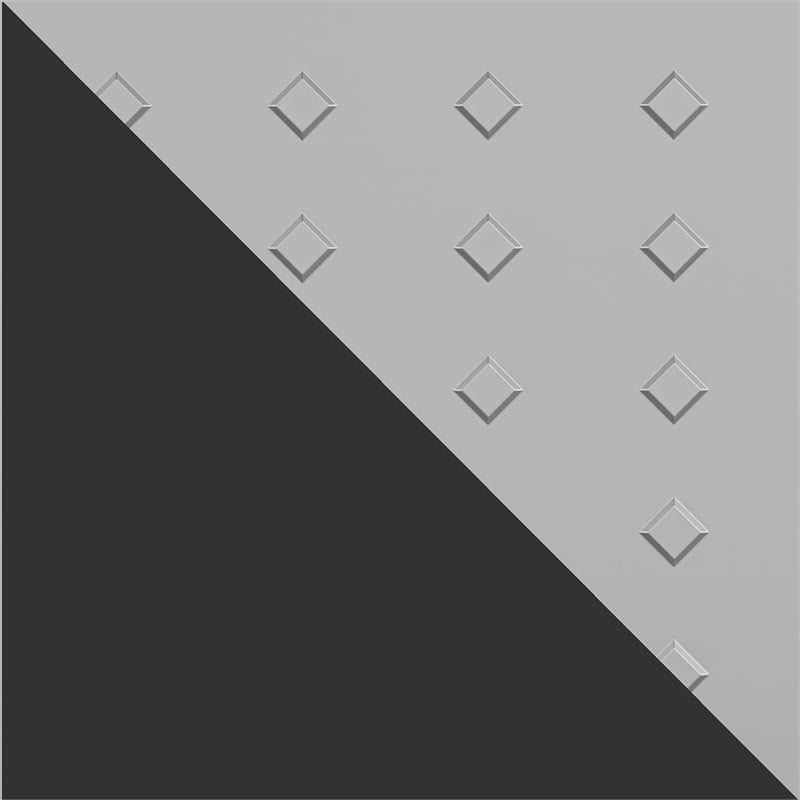 Manhattan Comfort Fortress 3-Drawer Metal Mobile Garage Cabinet in Gray