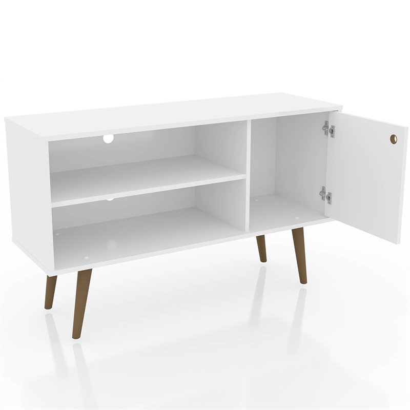 Manhattan Comfort Liberty Wood TV Stand for TVs up to 46