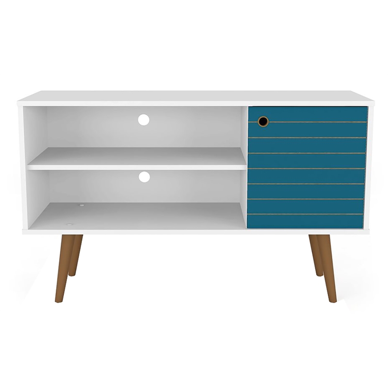 Manhattan Comfort Liberty Wood TV Stand for TVs up to 46