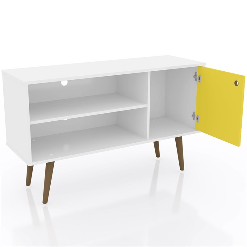 Manhattan Comfort Liberty Wood TV Stand for TVs up to 46