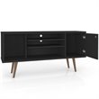 Manhattan Comfort Liberty Mid-Century Wood TV Stand for TVs up to 50
