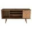 Manhattan Comfort Liberty Transitional Wood TV Stand for TVs up to 50