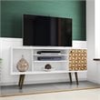 Manhattan Comfort Liberty Solid Wood TV Stand for TVs up to 50