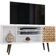 Manhattan Comfort Liberty Solid Wood TV Stand for TVs up to 50