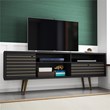 Manhattan Comfort Liberty Solid Wood TV Stand for TVs up to 65