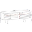 Manhattan Comfort Liberty Solid Wood TV Stand for TVs up to 65