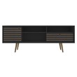 Manhattan Comfort Liberty Solid Wood TV Stand for TVs up to 65