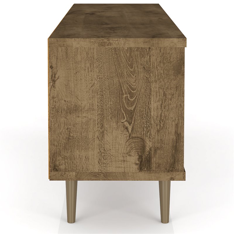 Manhattan Comfort Liberty Solid Wood TV Stand for TVs up to 60