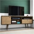 Manhattan Comfort Liberty Solid Wood TV Stand for TVs up to 65
