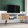 Manhattan Comfort Liberty Wood TV Stand for TVs up to 65