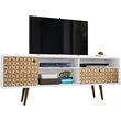 Manhattan Comfort Liberty Wood TV Stand for TVs up to 65