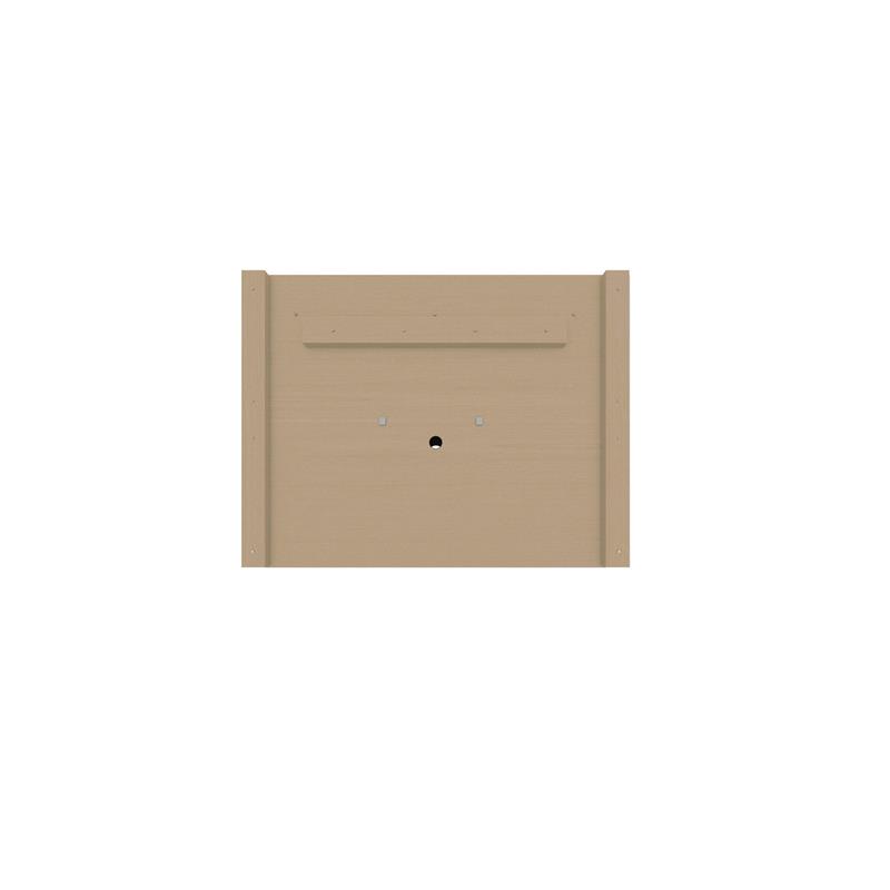 Manhattan Comfort Tribeca Engineered Wood TV Panel for TVs up to 46