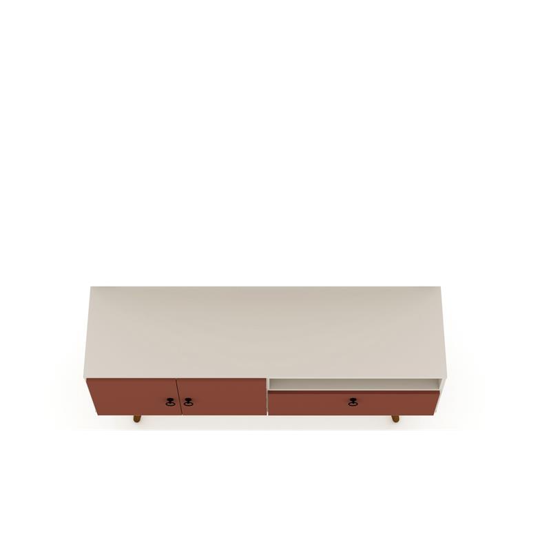 Manhattan Comfort Tribeca Wood TV Stand for TVs up to 46