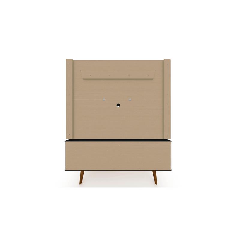 Manhattan Comfort Tribeca 2-Piece Solid Wood TV Stand for TVs up to 46