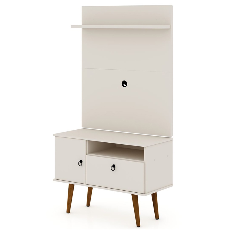 Manhattan Comfort Tribeca 2-Piece Wood TV Stand for TVs up to 32