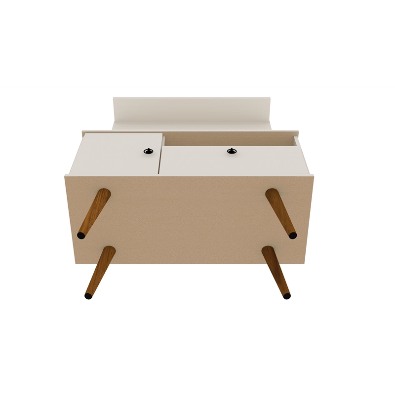 Manhattan Comfort Tribeca 2-Piece Wood TV Stand for TVs up to 32