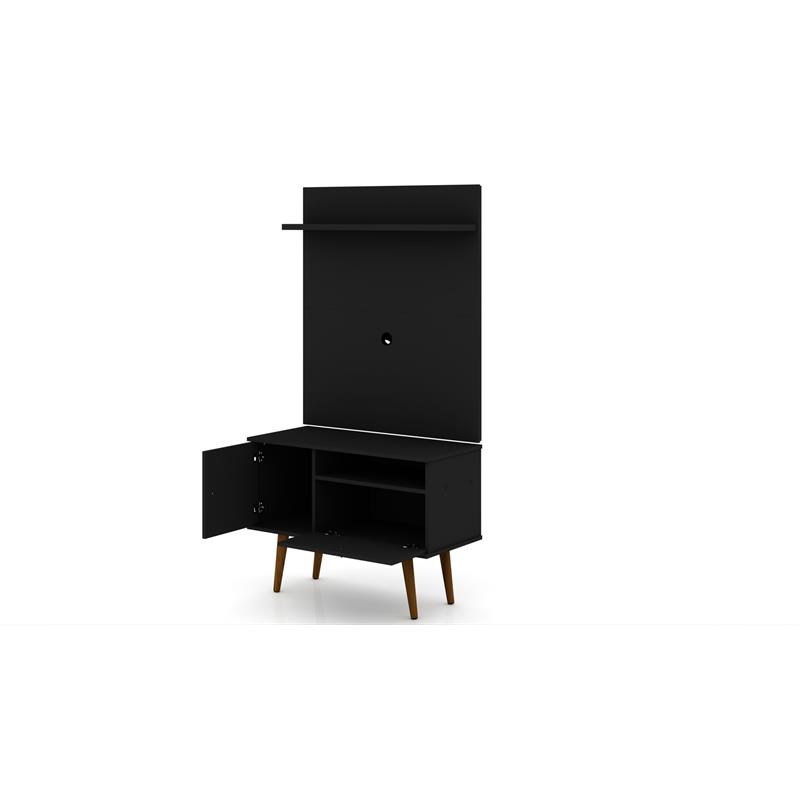 Manhattan Comfort Tribeca 2-Piece Solid Wood TV Stand for TVs up to 32