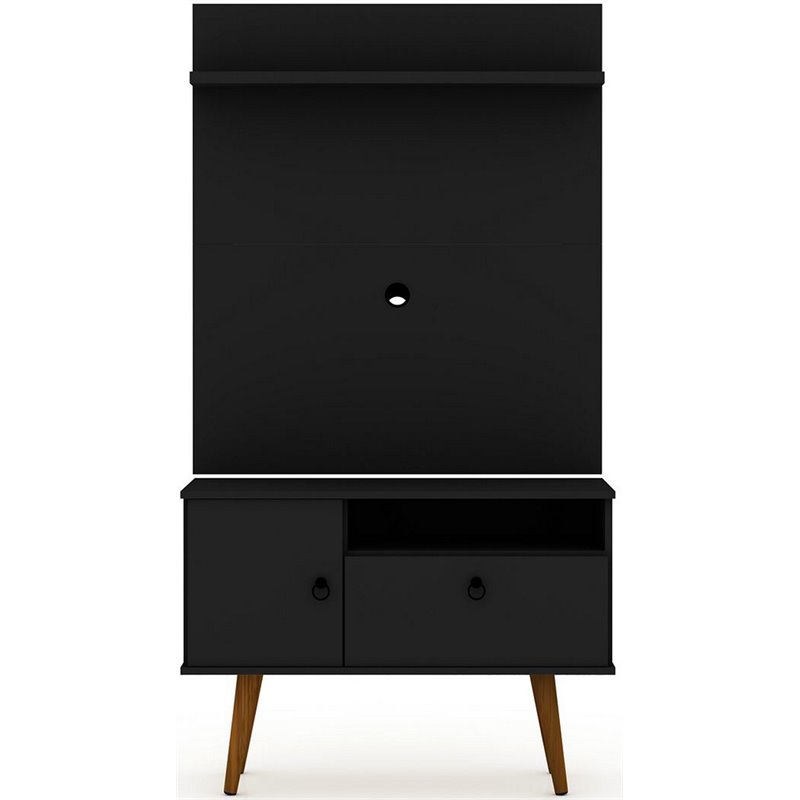 Manhattan Comfort Tribeca 2-Piece Solid Wood TV Stand for TVs up to 32