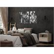 Manhattan Comfort Rockefeller 1-Drawer Wood Nightstand in Off White
