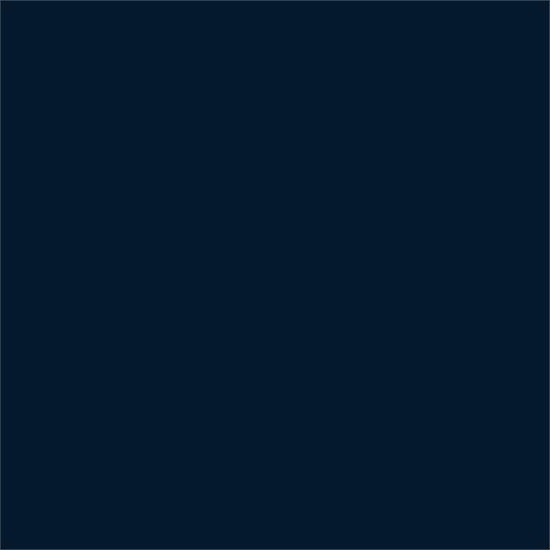 Manhattan Comfort Rockefeller Engineered Wood Nightstand in Midnight Blue