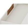 Manhattan Comfort Rockefeller Wood Dresser and Nightstand in Off White