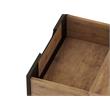 Manhattan Comfort Rockefeller Wood Dresser and Nightstand in Natural/Gray