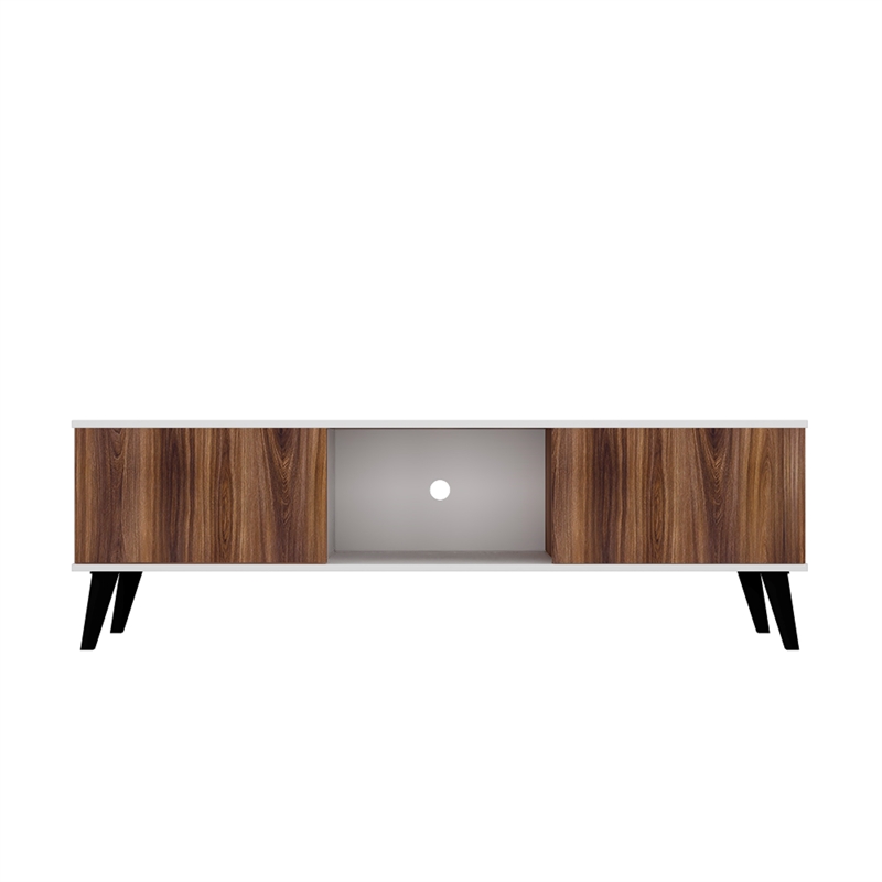 Manhattan Comfort Doyers Wood TV Stand for TVs up to 60