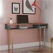 Windsor 47.24 Console Accent Table in Gray and Nature