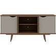Manhattan Comfort Hampton Wood TV Stand for TVs up to 46