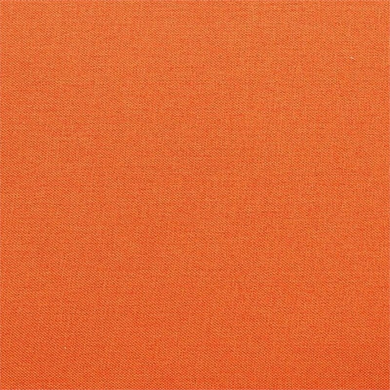 Manhattan Comfort Caisson Faux Leather Swivel Accent Chair in Orange