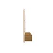 Manhattan Comfort Vernon Floating Wood Entertainment Center in Off White