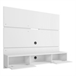 Manhattan Comfort Vernon Floating Wood Entertainment Center in White