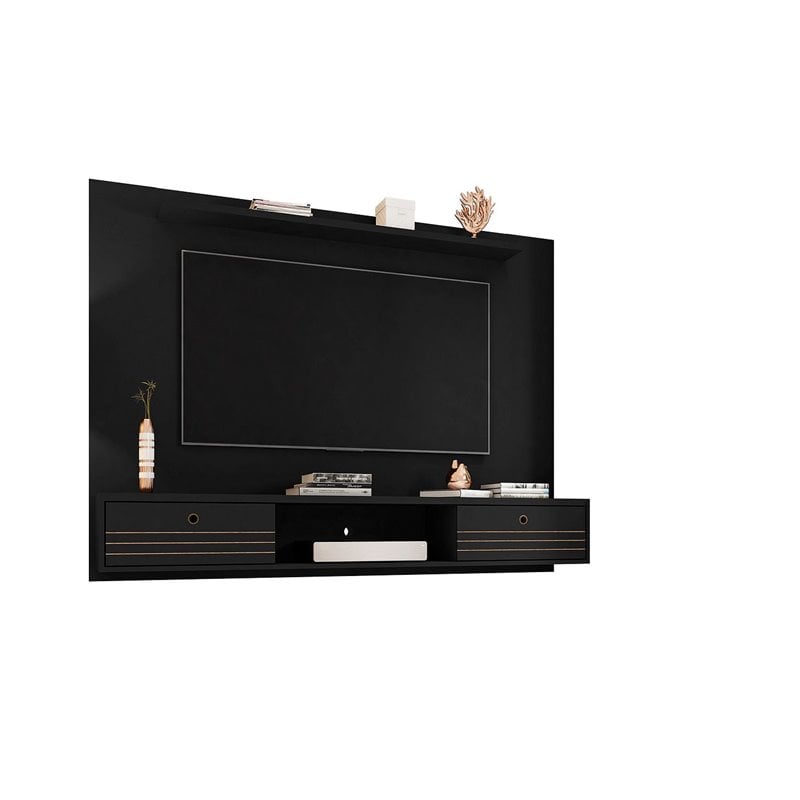 Manhattan Comfort Liberty Wood Entertainment Center for TVs up to 65